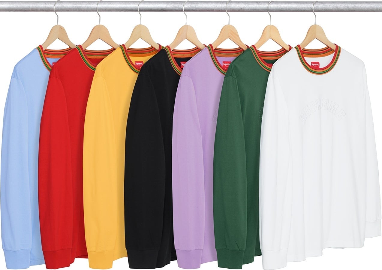 Multicolor Striped Rib L/S Top